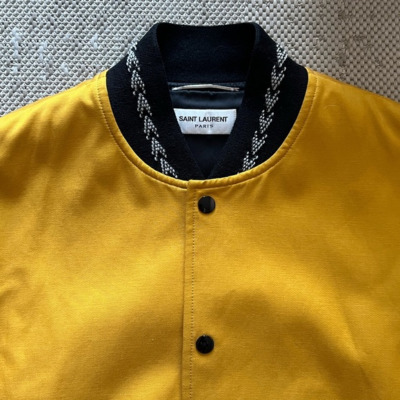 Saint Laurent yellow bomber size 50IT - Hedi Slimane era - Picture 2 of 7